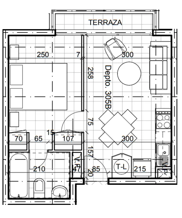 Planta Modelo Constanza B L5 (1D - 1B) — Constanza