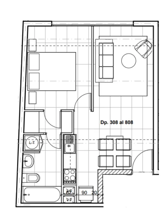 Planta Modelo Magdalena F1 (1D - 1B) — Magdalena